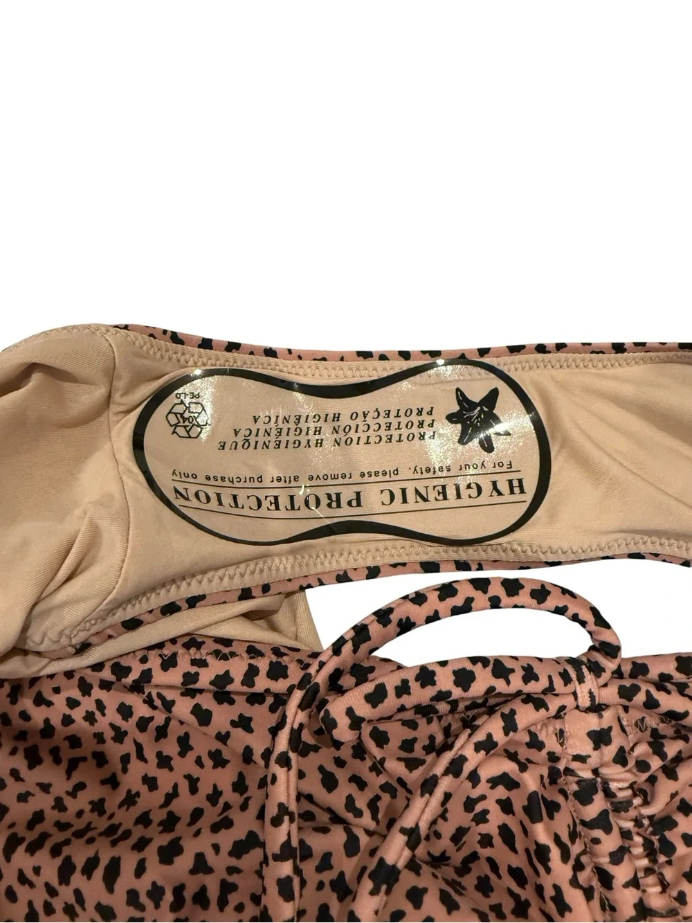 A Pea in the Pod Animal Print Two-Piece Maternity Bikini - Picture 12 of 12
